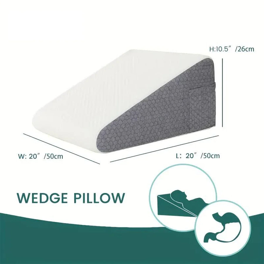 Bed Wedge Pillow  Memory Foam