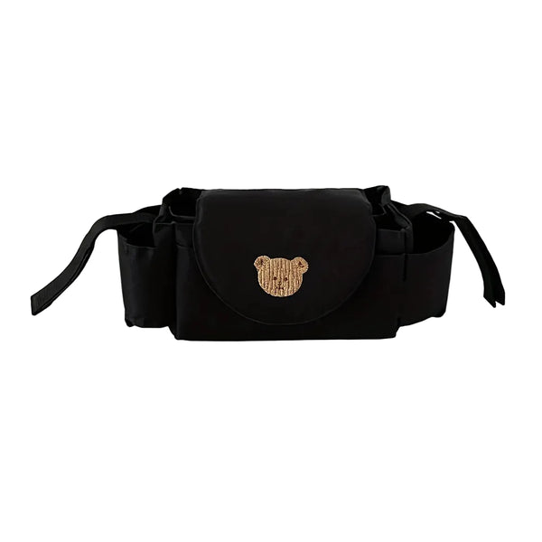 Stroller Organizer Bag for Moms | Bottle and Phone Pocket Mama Pram Bag | Can Mama