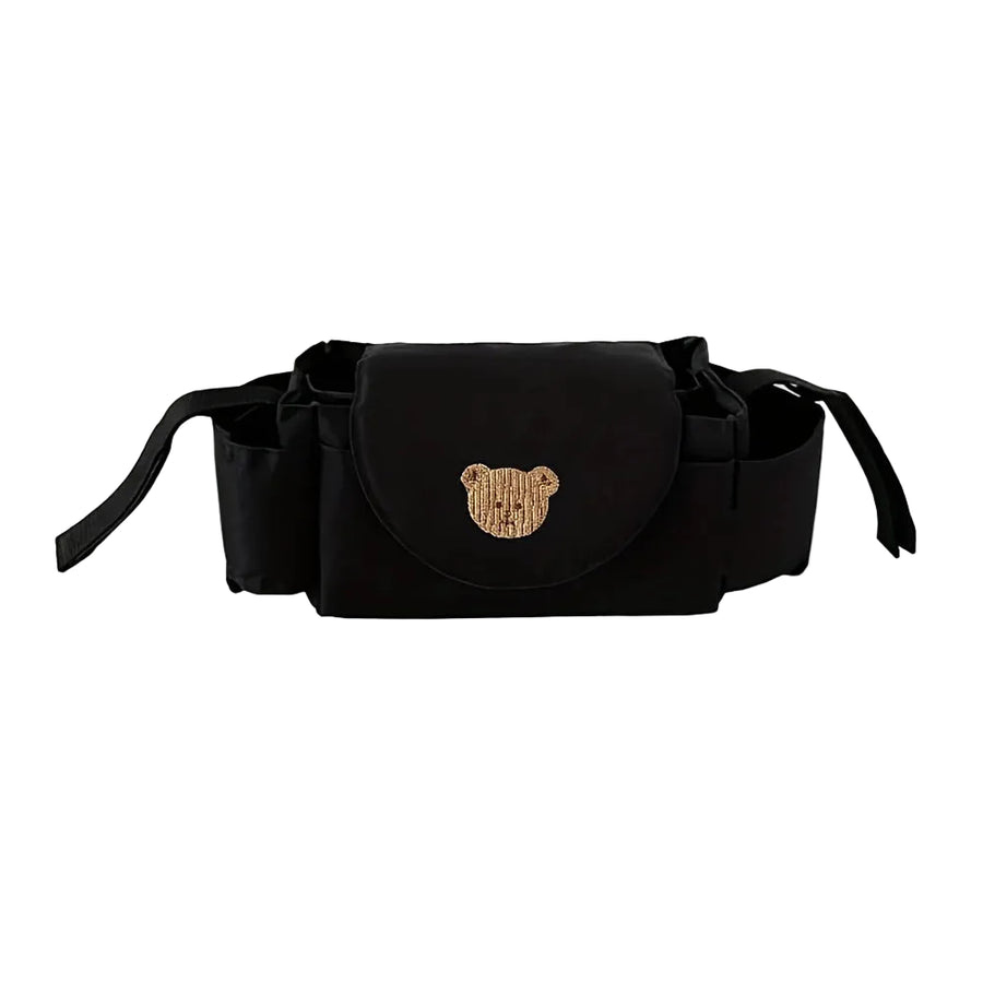 Stroller Organizer Bag for Moms | Bottle and Phone Pocket Mama Pram Bag | Can Mama