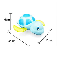 Cartoon Wind-Up Swimming Turtle Bath Toy