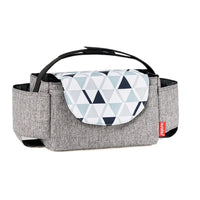 Multifunctional Stroller Organizer Bag for Moms | Large Capacity Mama Hanging Diaper Bag Bottle Holder | Can Mama