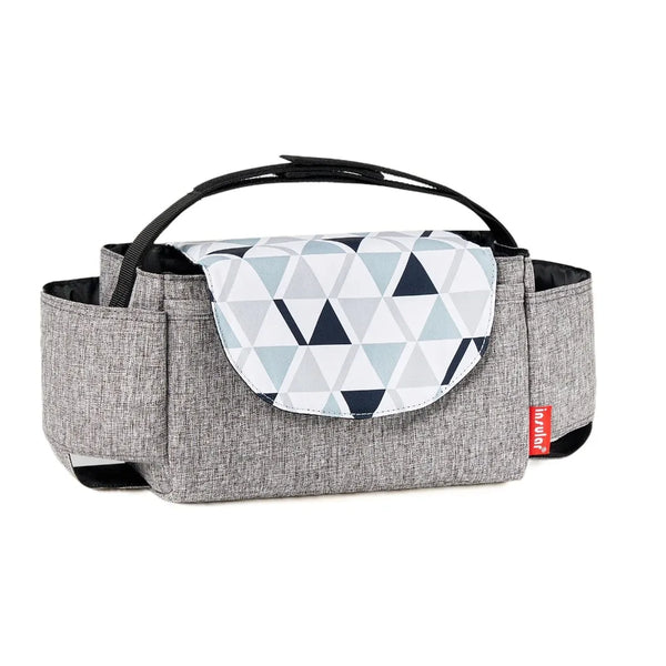 Multifunctional Stroller Organizer Bag for Moms | Large Capacity Mama Hanging Diaper Bag Bottle Holder | Can Mama