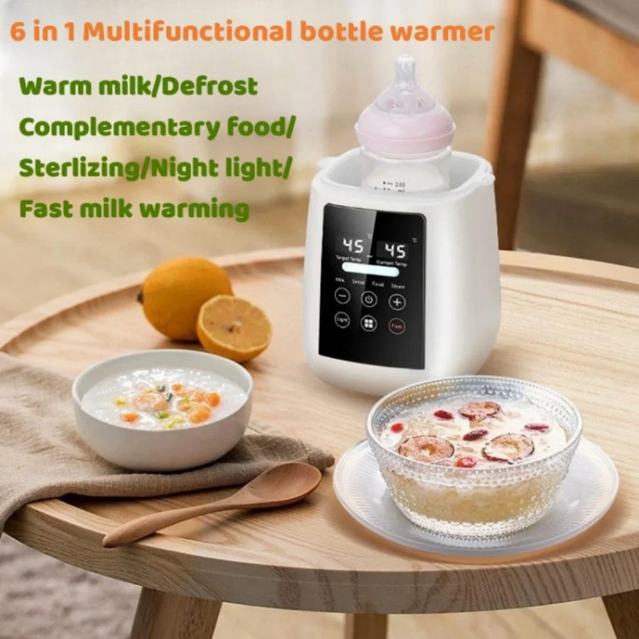 Baby Bottle Warmer & Sterilizer 6-in-1