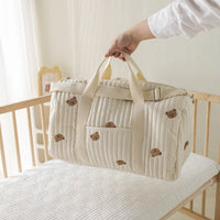 Large Mommy Bag for Moms | Maternity Baby Diaper Storage Handbag Multi-Functional Travel Bag | Can Mama