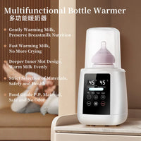 Baby Bottle Warmer & Sterilizer 6-in-1