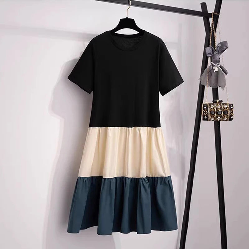 Summer Maternity Nursing Dress for Moms | Casual Mama Pregnancy Breastfeeding Wear | Can Mama