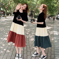 Summer Maternity Nursing Dress for Moms | Casual Mama Pregnancy Breastfeeding Wear | Can Mama
