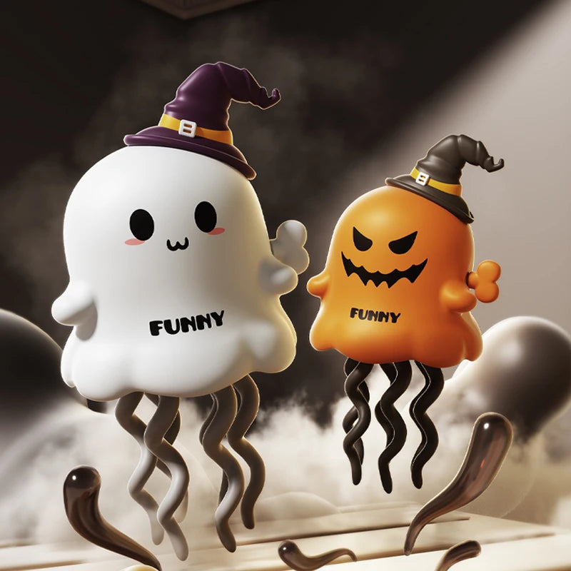 Dancing Ghost & Corn Wind-Up Clockwork Toy