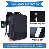 Mom Baby Travel Backpack | Carry On Waterproof Laptop Bag