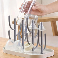 Baby Tree-Shaped Milk Bottle Drain Rack