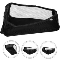 Stroller Bottom Organizer Bag for Moms | Universal Mesh 3D Tissue Toy Storage Basket | Can Mama