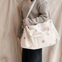 Large Mommy Bag for Moms | Maternity Baby Diaper Storage Handbag Multi-Functional Travel Bag | Can Mama