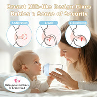 BPA-Free Baby Bottle with Handle