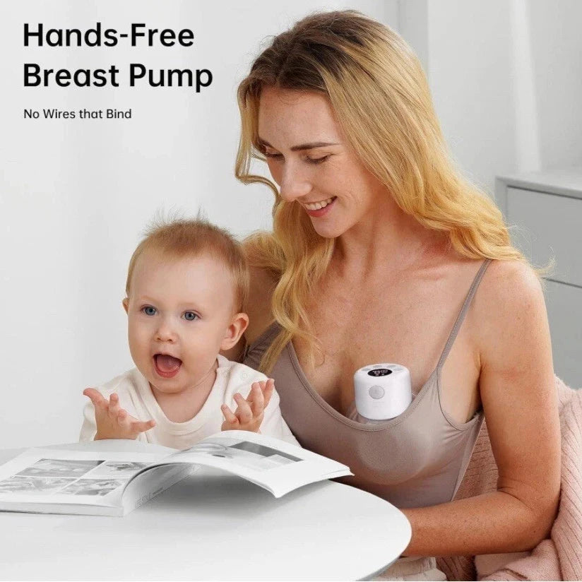 BornBL S12 Double & Single Electric Breast Pump | Hands-Free Silent Breastfeeding | Can Mama