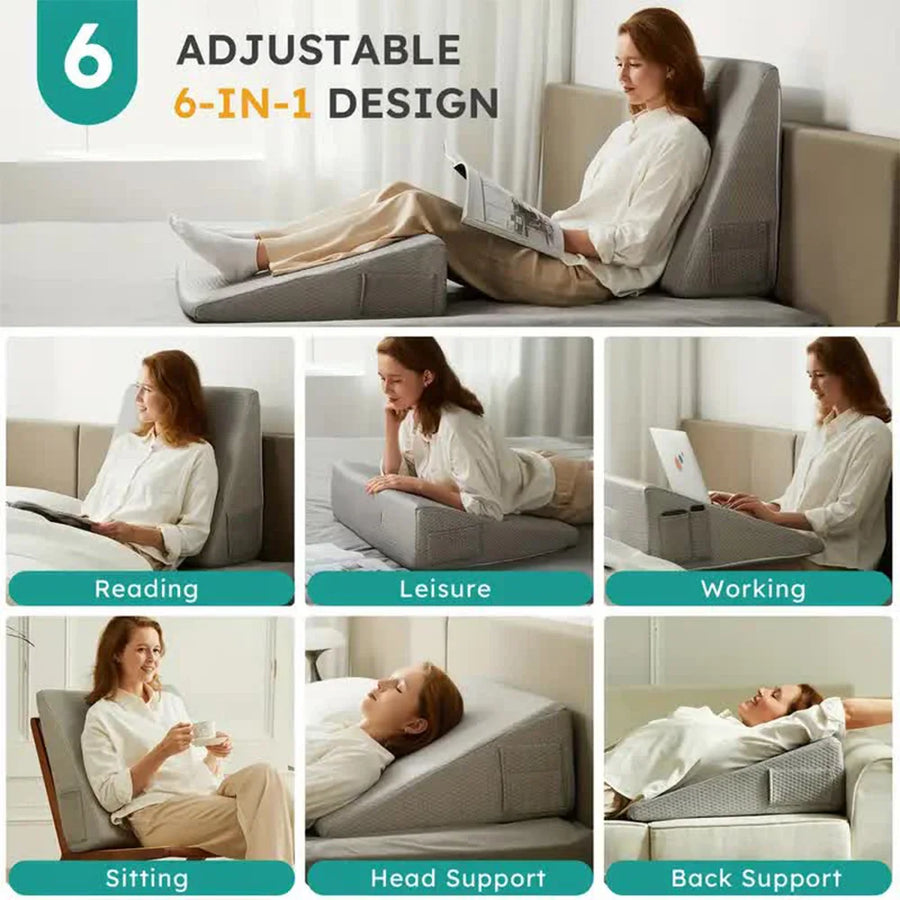 Bed Wedge Pillow  Memory Foam