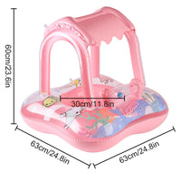 Baby Pool Float with Sun Canopy