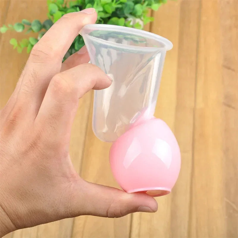 Manual Breast Pump | Silicone Breast Collector & Milk Expression Partner | Can Mama