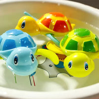 Cartoon Wind-Up Swimming Turtle Bath Toy
