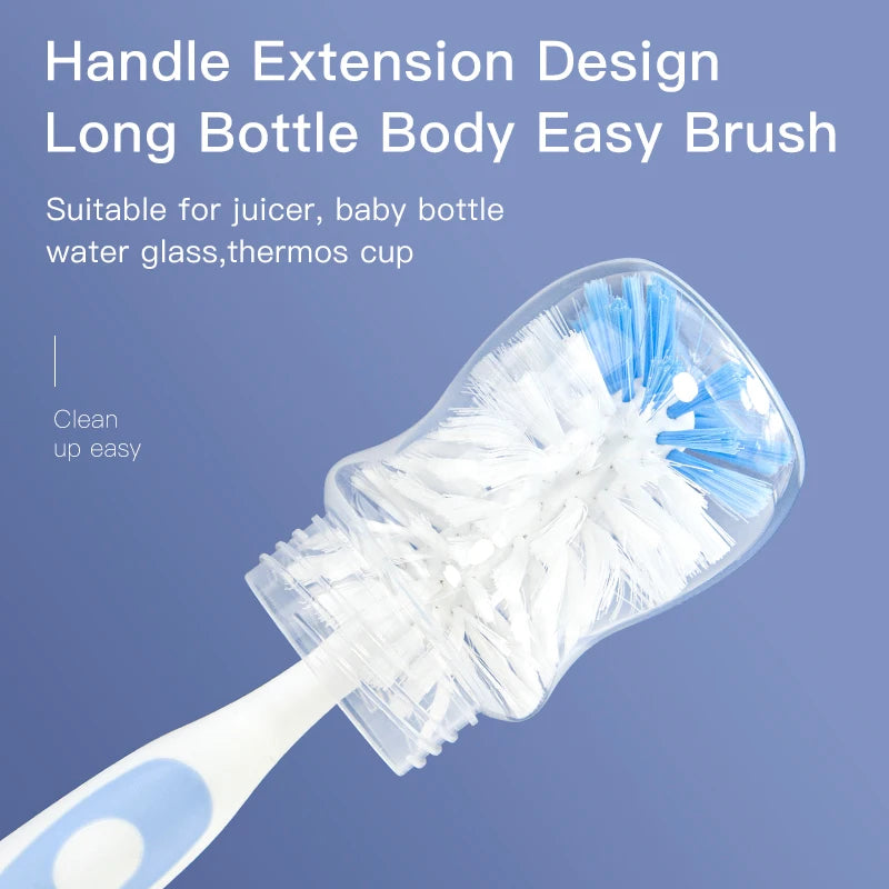 2-in-1 Baby Bottle Cleaning Brush Set