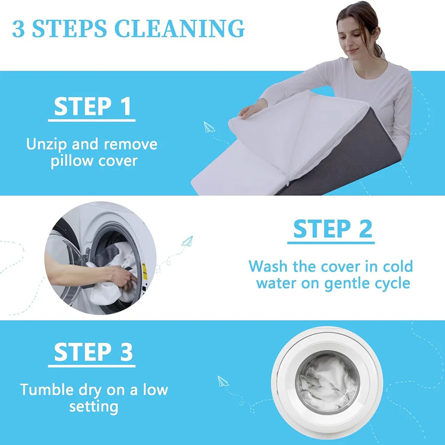 Bed Wedge Pillow  Memory Foam