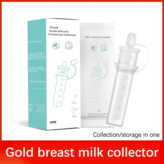 Colostrum Collector | Reusable Breast Milk Collection & Baby Feeding Device | Can Mama