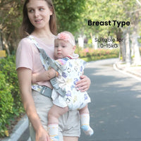 Ergonomic Baby Carrier | Kangaroo Wrap Sling for Newborns & Toddlers | Can Mama