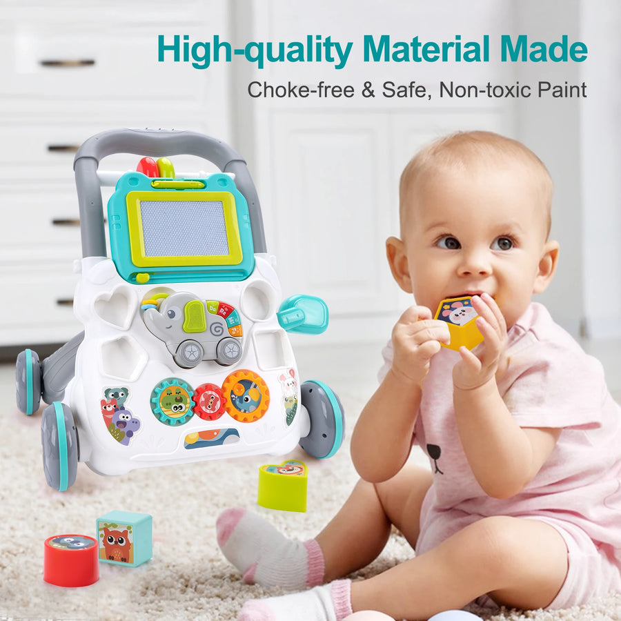 Cartoon Baby Push Walker