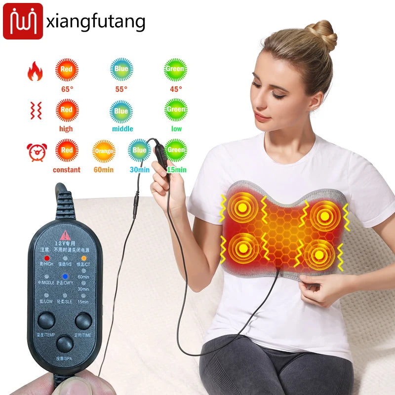 Red Light Breast Massager Bra | Infrared Heating Chest Massage & Lifting Pump | Can Mama