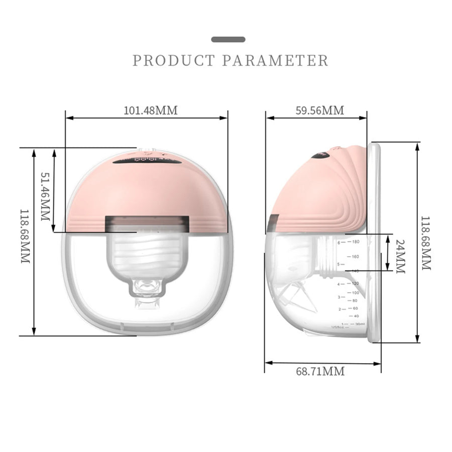 Wearable Hands-Free Electric Breast Pump
