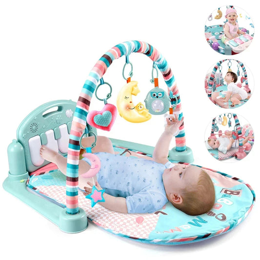 Baby Fitness Stand Piano Play Gym mat