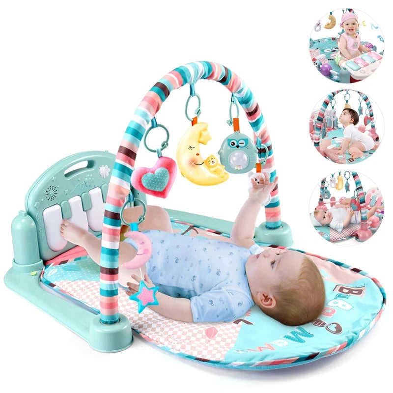 Baby Fitness Stand Piano Play Gym mat