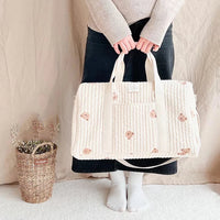 Large Mommy Bag for Moms | Maternity Baby Diaper Storage Handbag Multi-Functional Travel Bag | Can Mama