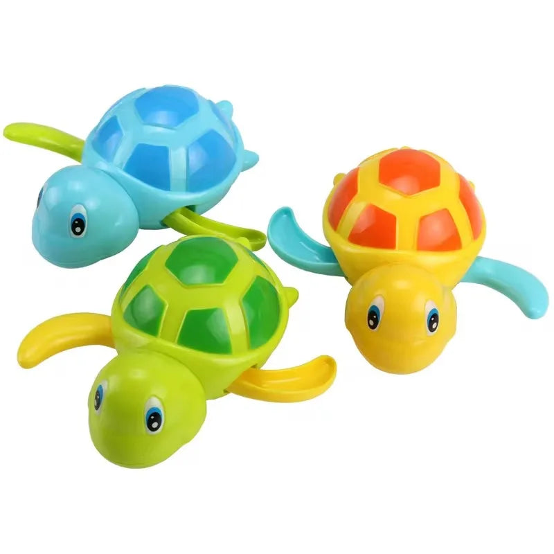 Cartoon Wind-Up Swimming Turtle Bath Toy