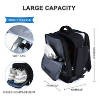 Mom Baby Travel Backpack | Carry On Waterproof Laptop Bag