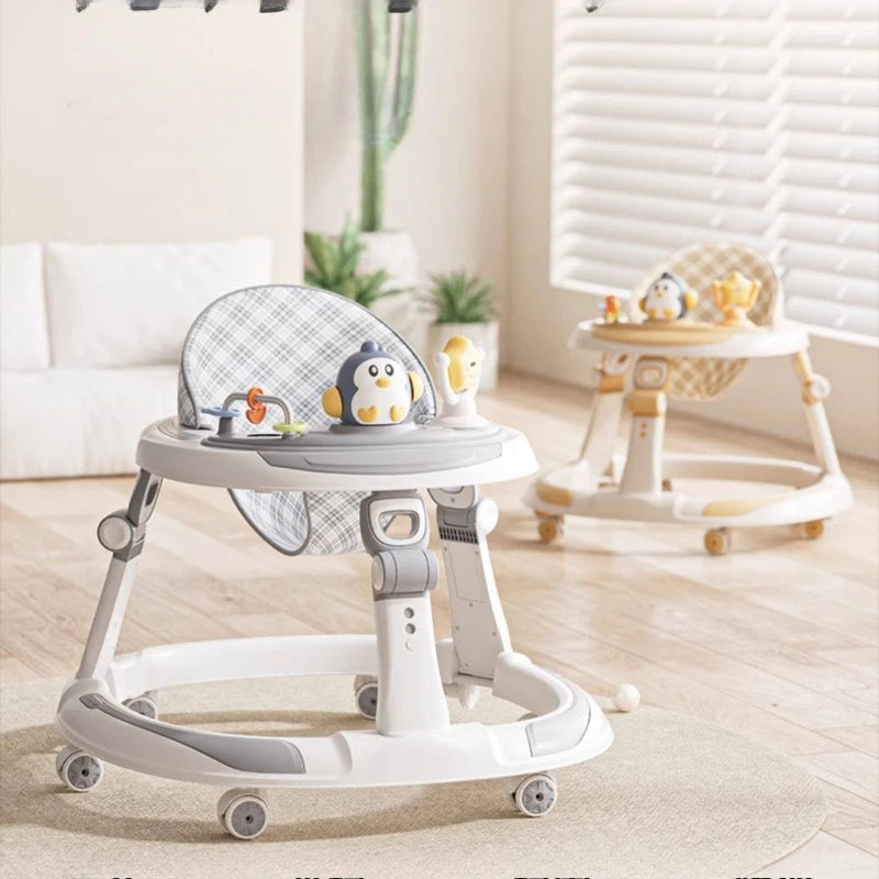 Baby Walker Anti O-Leg Design | Foldable Multifunction Toddler Learning Walk Car | Can Mama