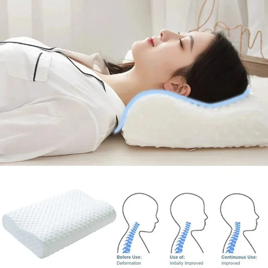 Adjustable Memory Foam Pillow | Side Sleeper Neck & Shoulder Pain Relief | Orthopedic Contour Support | Can Mama