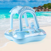 Baby Pool Float with Sun Canopy