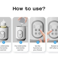 Portable Milk Water Warmer