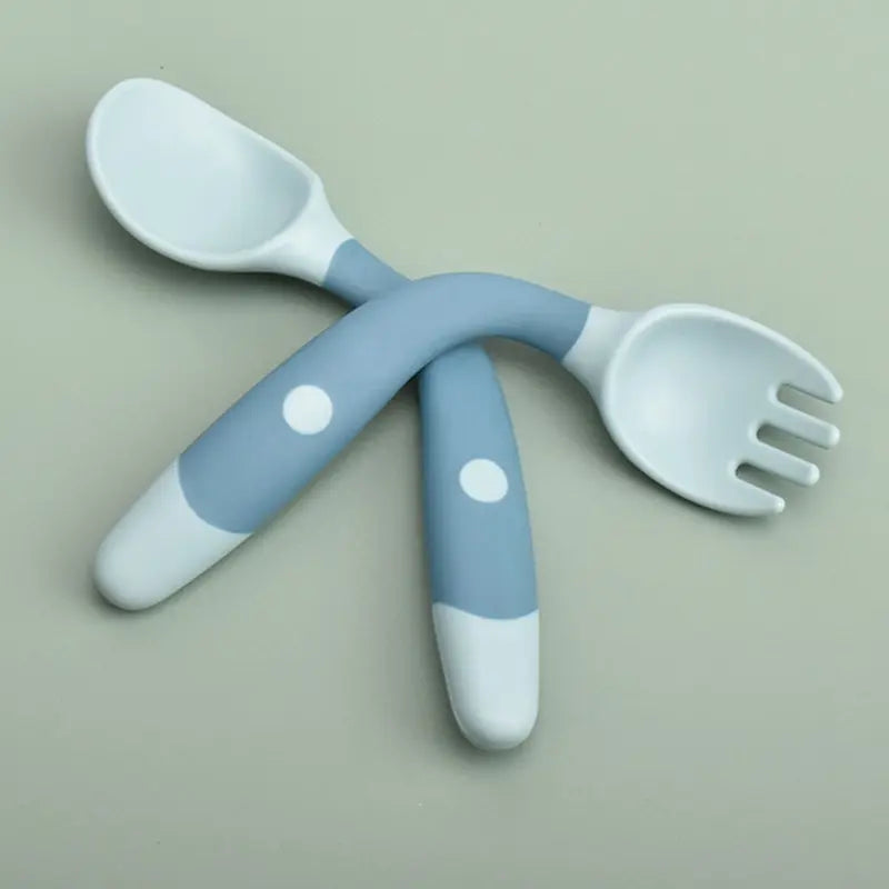 Baby Self Feeding Spoon Set 2Pcs