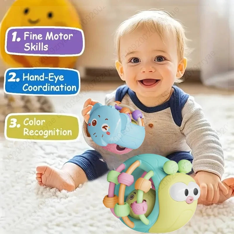 Baby Rattle Comforter Ball Toy