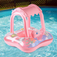 Baby Pool Float with Sun Canopy