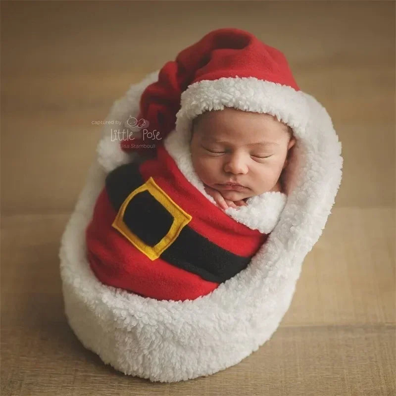 White Round Mini Sofa  Newborn Photography Prop