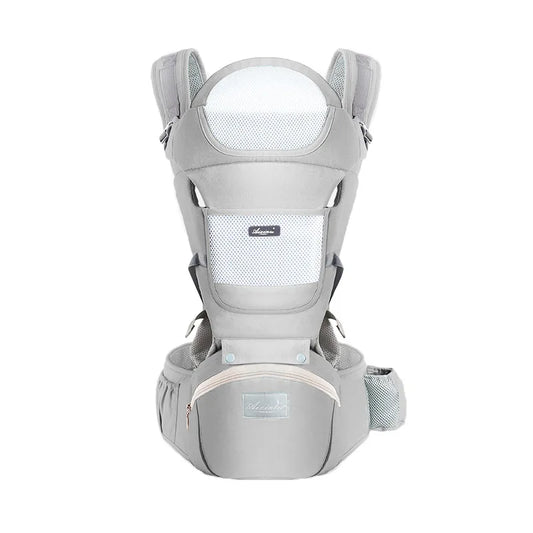 Ergonomic Baby Carrier Backpack | Hip Seat Front & Back Carry | Newborn to Toddler | Can Mama