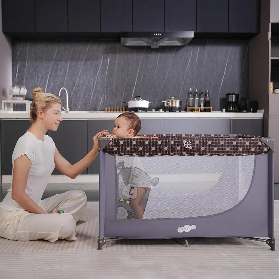 Compact Foldable Baby Travel Playard