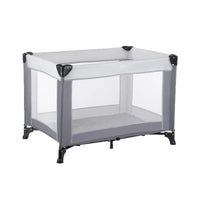 Foldable Portable Baby Play Bed Crib with Removable Safety Fence | Can Mama