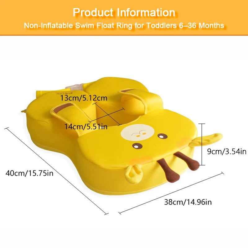 Non-Inflatable Infant Swim Ring