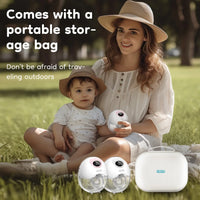 2PCS Wearable Electric Breast Pump