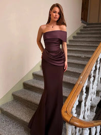 Slim Fit Lace-Up Maxi Dress for Moms | Elegant Mama Long Dress | Can Mama