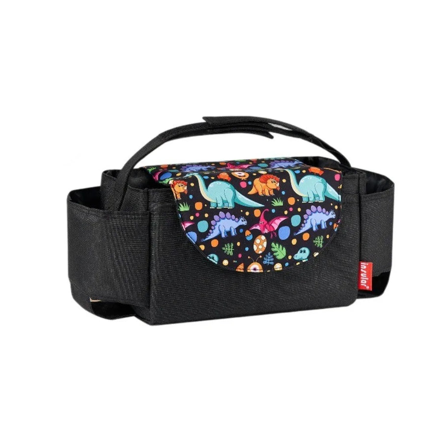 Multifunctional Stroller Organizer Bag for Moms | Large Capacity Mama Hanging Diaper Bag Bottle Holder | Can Mama