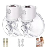 BornBL S12 Double & Single Electric Breast Pump | Hands-Free Silent Breastfeeding | Can Mama